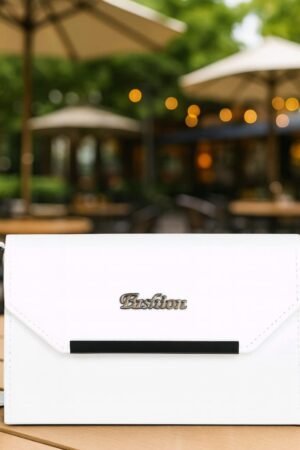 Elegant White Crossbody Sling Bag for Women | Stylish Chain Strap Shoulder Bag | Lightweight Fashion Handbag